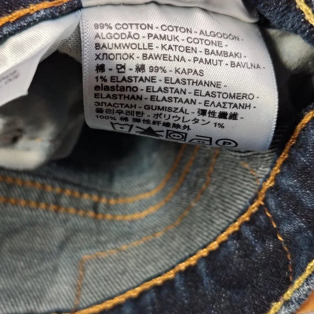 Levis‎ Jeans Mens Size 30x30 (30x29) 511 Slim Fit Dark Wash Denim Classic